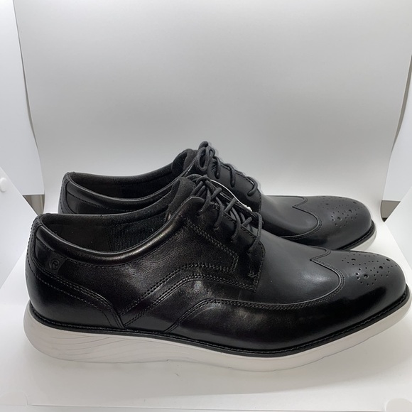 New Rockport Men's Garett Wingtip Ankle-High Leather Oxford size - 11 - Picture 2 of 7